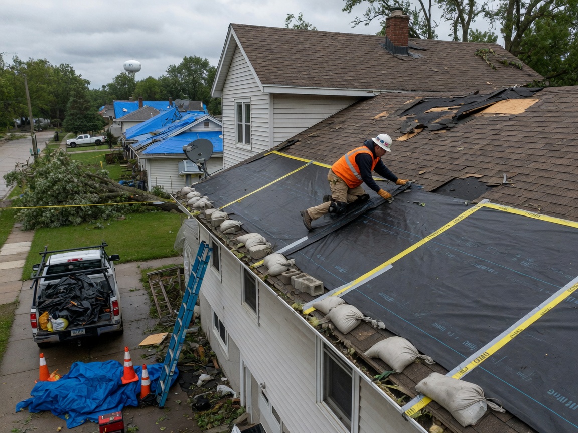 roof repair in Wellington Heights, IA